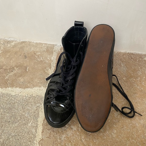 Authentic Mens YSL Parent High Top Sneaker - Picture 4 of 5